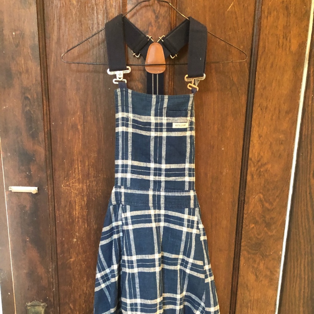 Guess Suspender/Overall Skirt